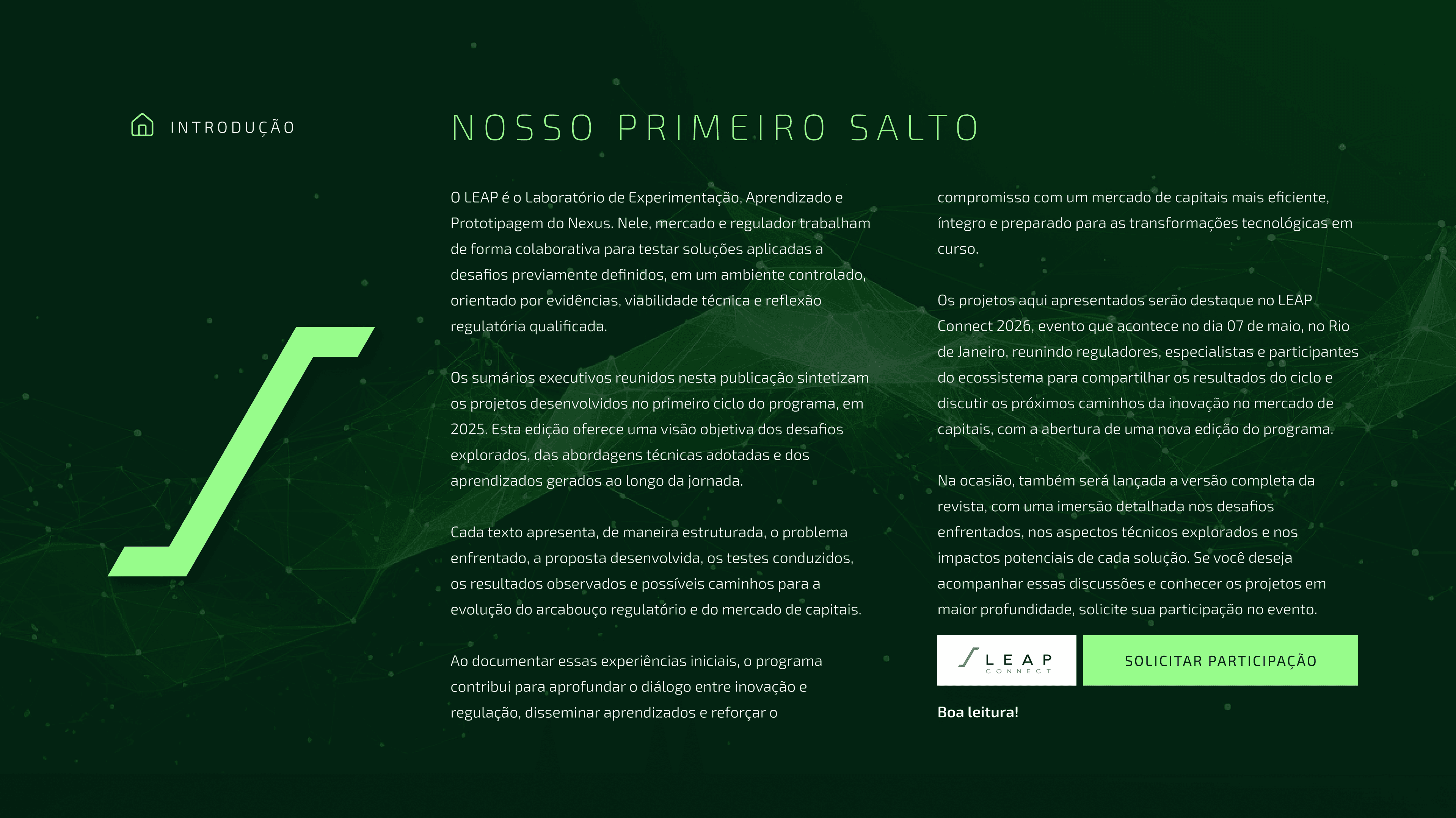 LEAP REPORT 2026 | Resumo Executivo